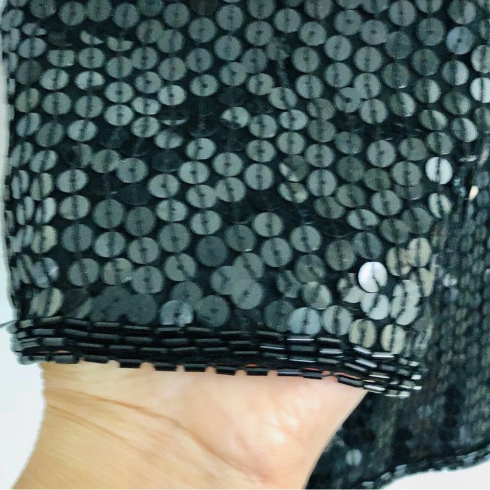Black Sequin Jacket - image 7